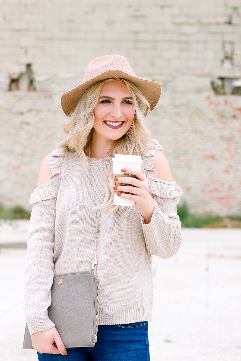 Cold Shoulder Sweaters For Fall | Audrey Madison Stowe a fashion and lifestyle blogger in Texas