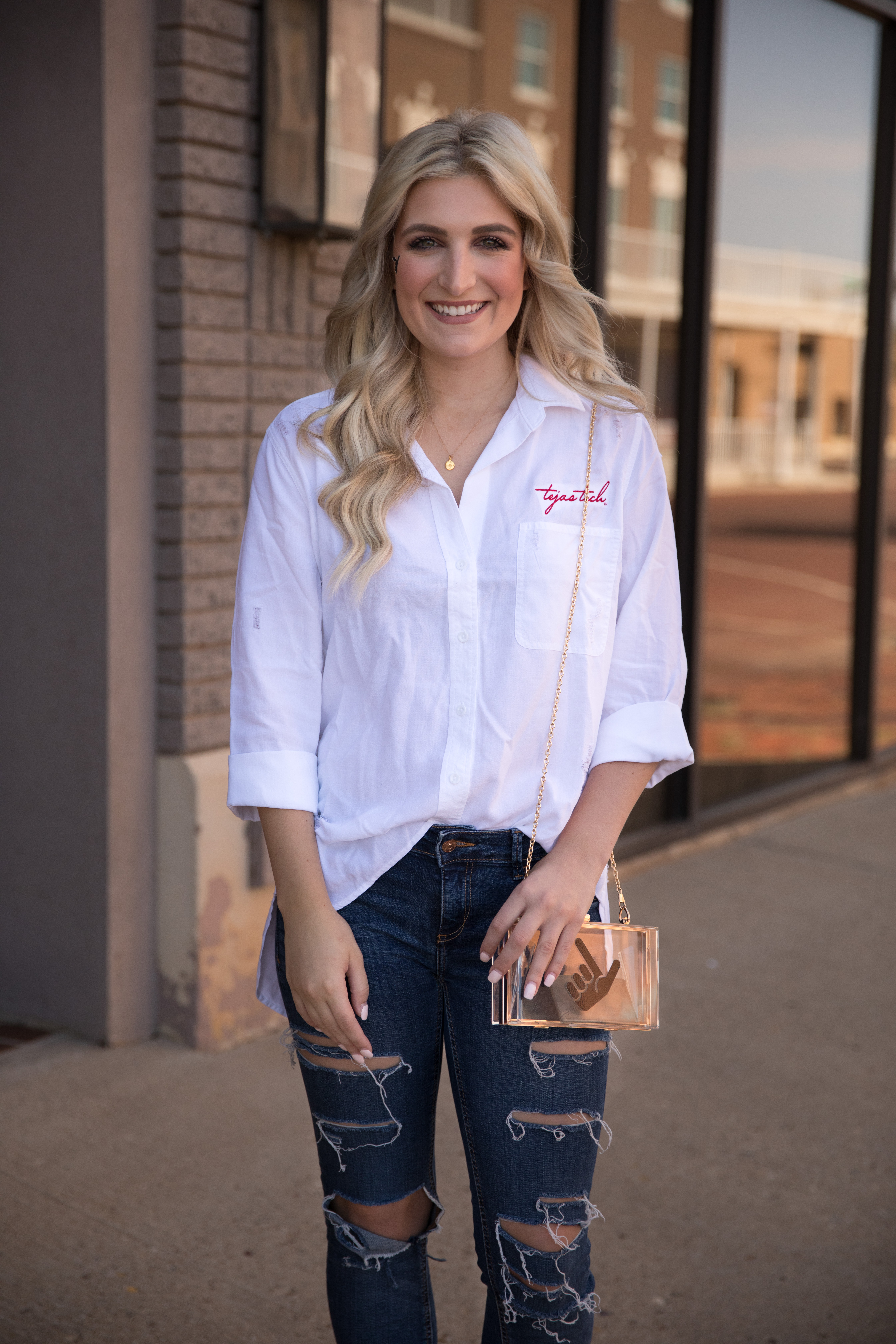 Texas Tech College Game day style | Sideline Swagger | Audrey Madison Stowe a fashion and lifestyle blog