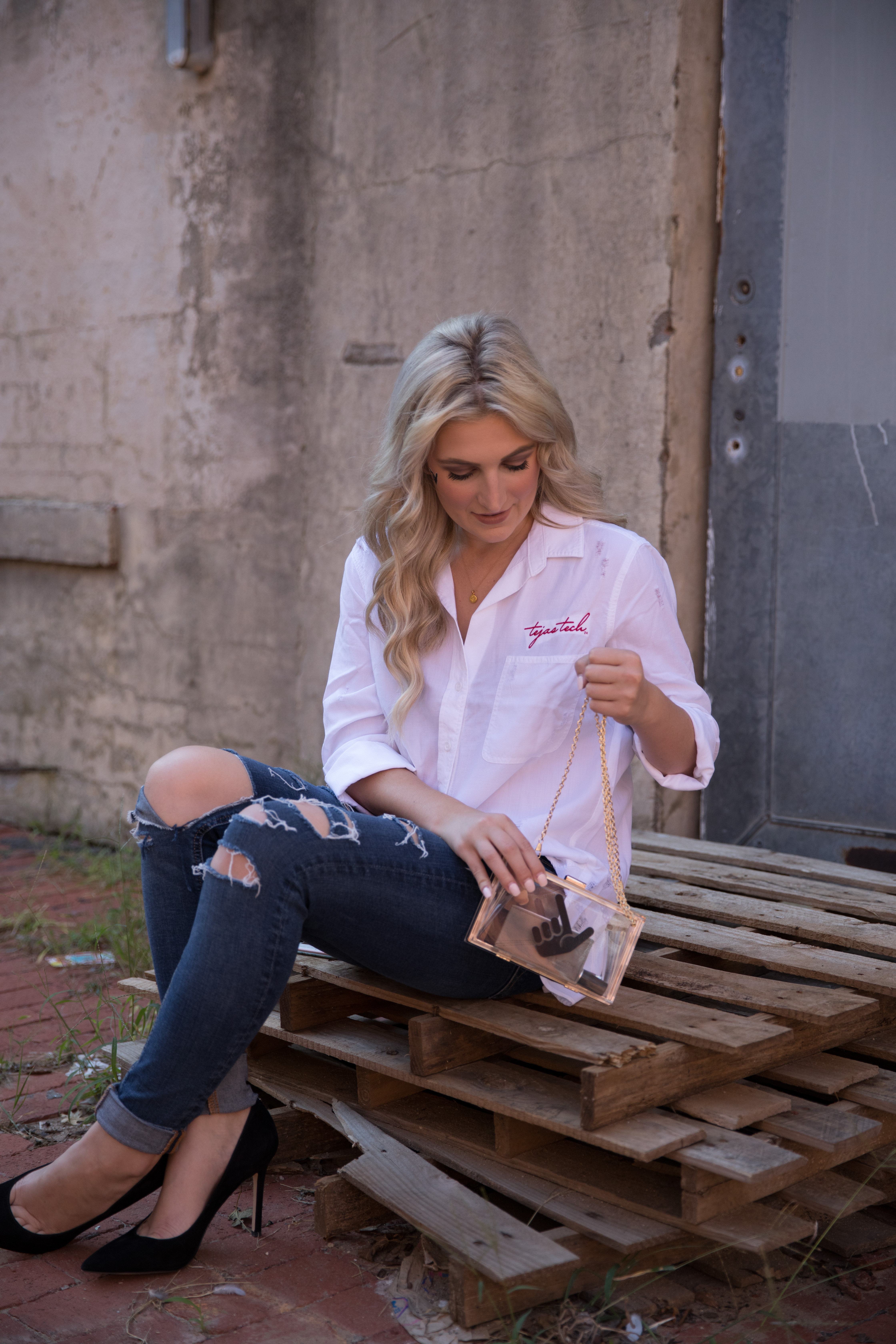 Texas Tech College Game day style | Sideline Swagger | Audrey Madison Stowe a fashion and lifestyle blog