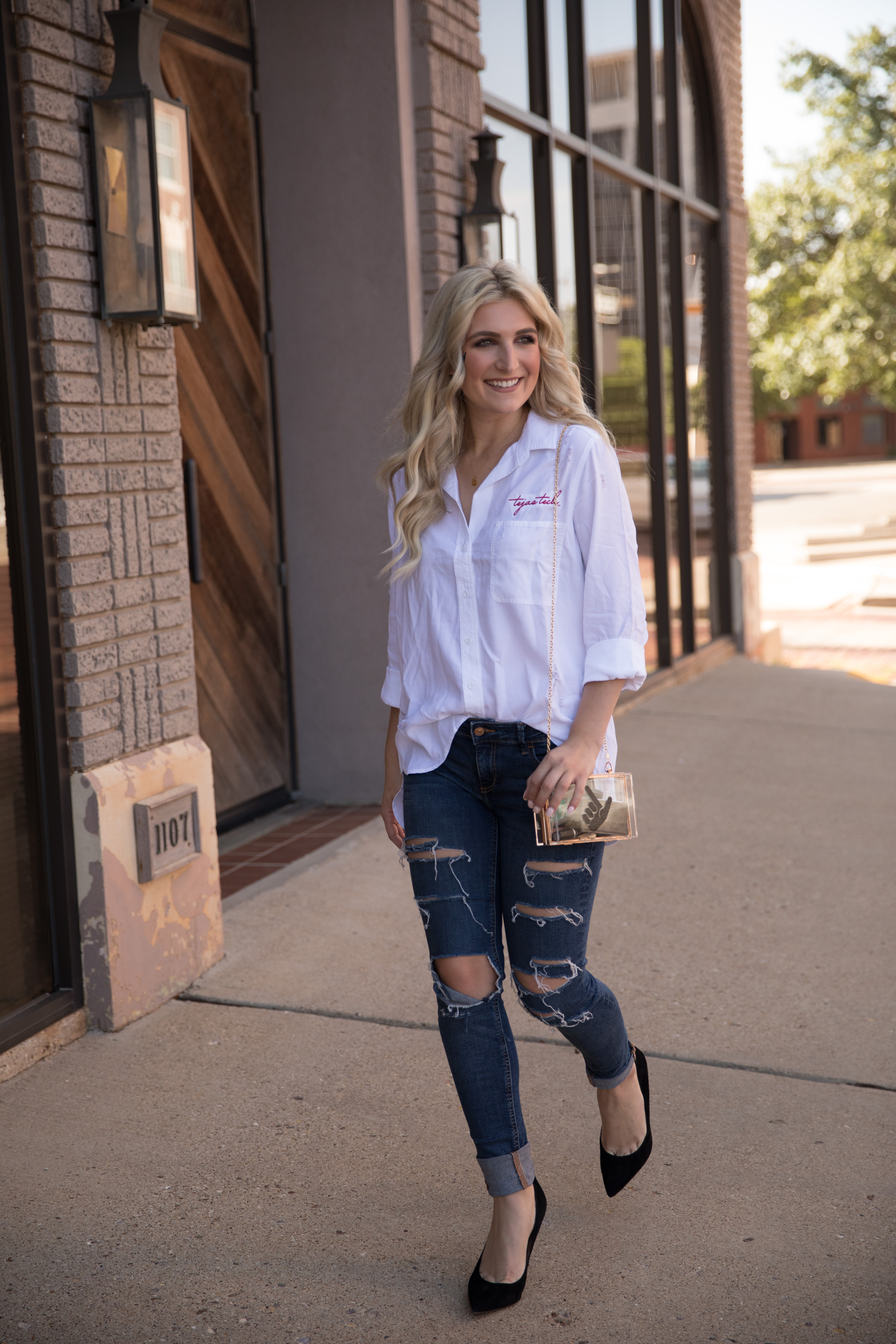 Texas Tech College Game day style | Sideline Swagger | Audrey Madison Stowe a fashion and lifestyle blog