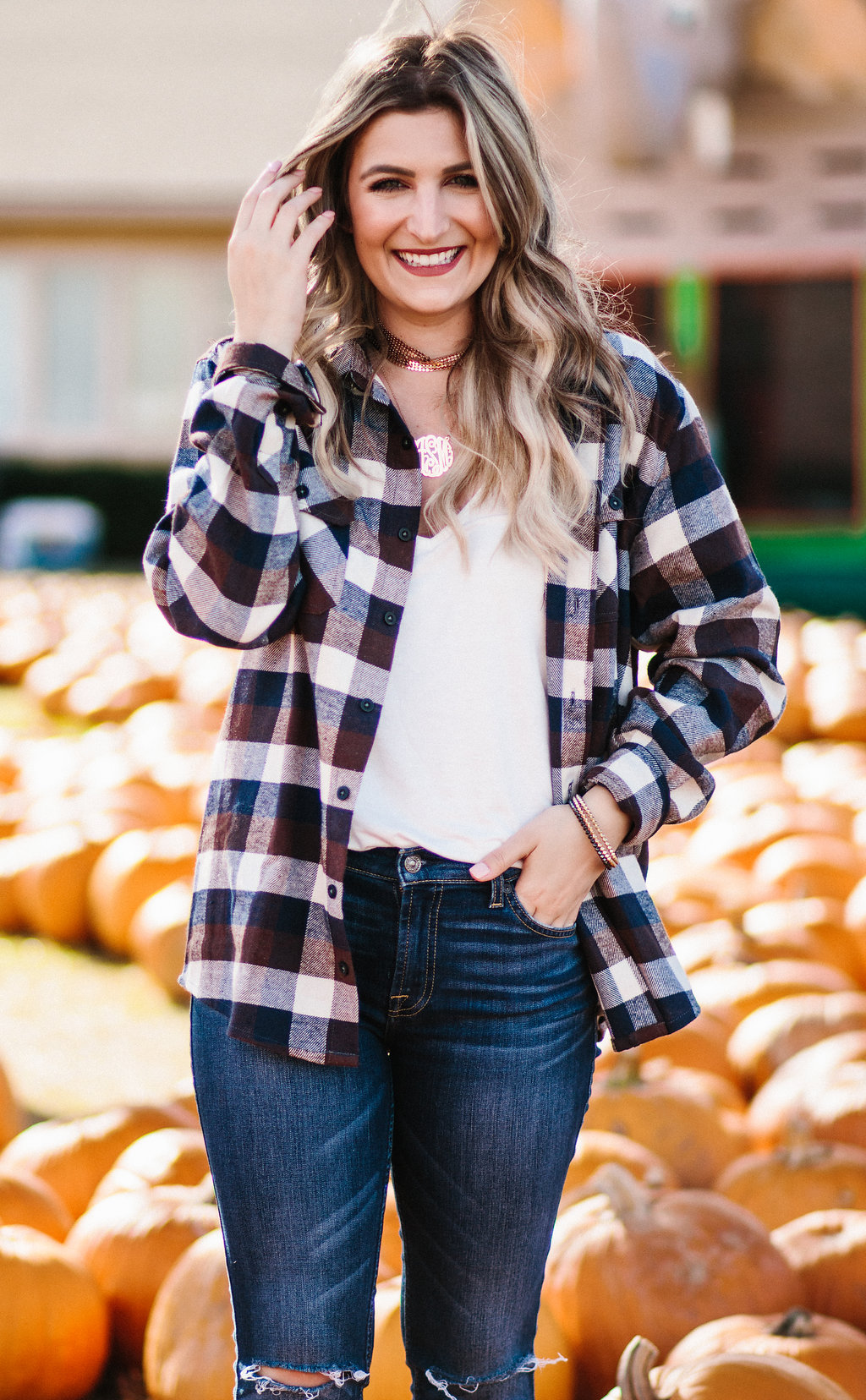 Flannel Season | His & Her | Texas Tech college students | Audrey Madison Stowe a fashion and lifestyle blogger