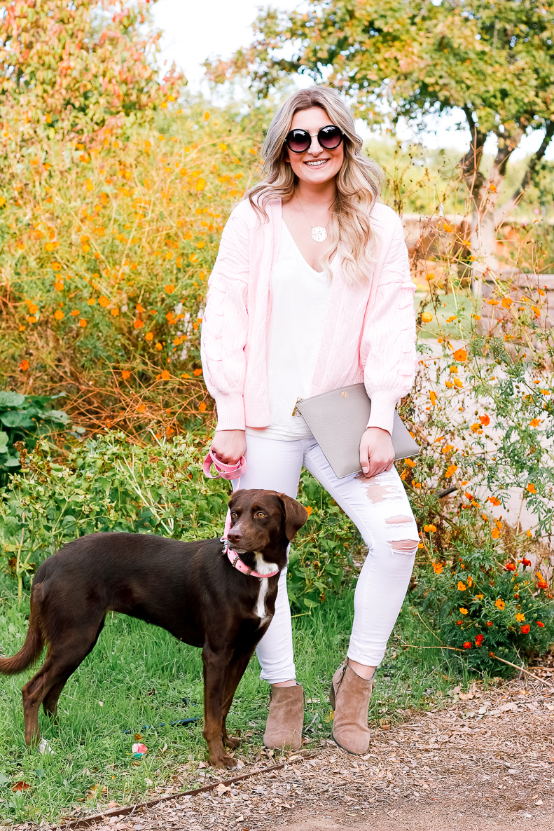 Pink Cardigan with Zaful | Fall Style | Girly things | Audrey Madison Stowe a fashion and lifestyle blogger 