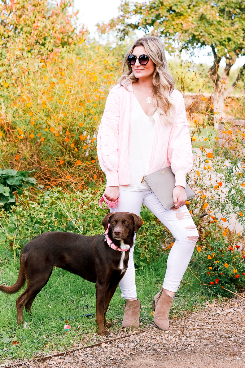 Pink Cardigan with Zaful | Fall Style | Girly things | Audrey Madison Stowe a fashion and lifestyle blogger 