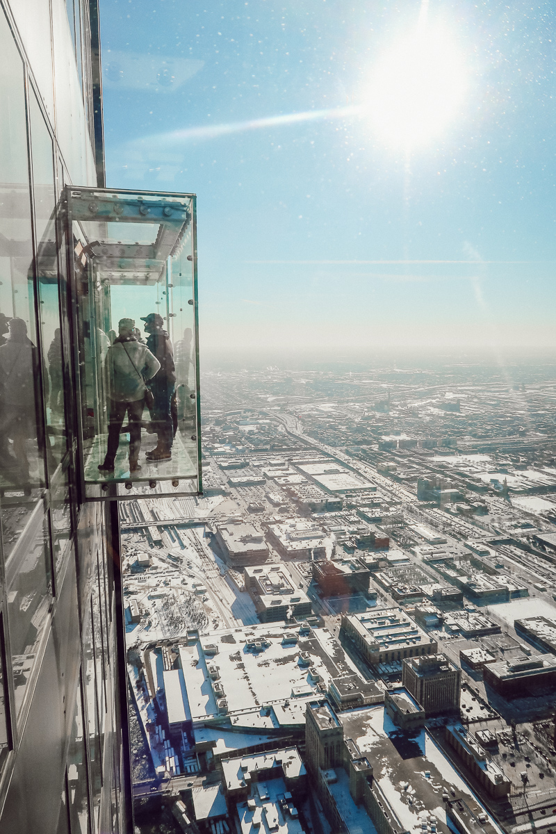 Chicago Skydeck | Audrey Madison Stowe a fashion and lifestyle blogger | Chicago bucket list - Weekend in Chicago by popular Texas blogger Audrey Madison Stowe