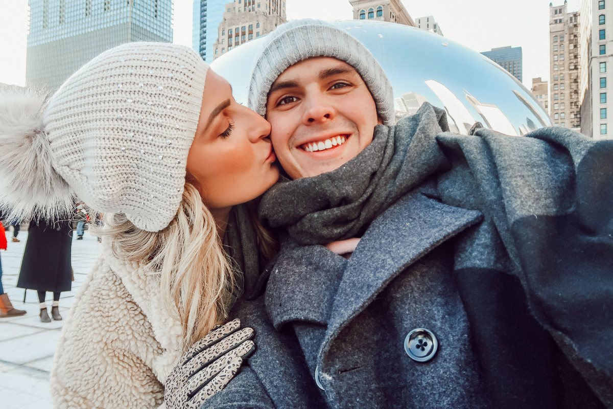 The Bean | Cloud Gate | Chicago Travel Diary | Audrey Madison Stowe a fashion and lifestyle blogger - Weekend in Chicago by popular Texas blogger Audrey Madison Stowe