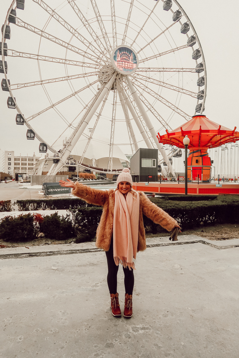 Navy Pier | Chicago Travel Diary | Audrey Madison Stowe a fashion and lifestyle blogger - Weekend in Chicago by popular Texas blogger Audrey Madison Stowe