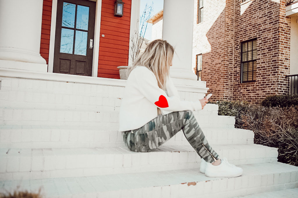 Valentine's Outfit | Chicwish Heart Elbows | Audrey Madison Stowe a fashion and lifestyle blogger