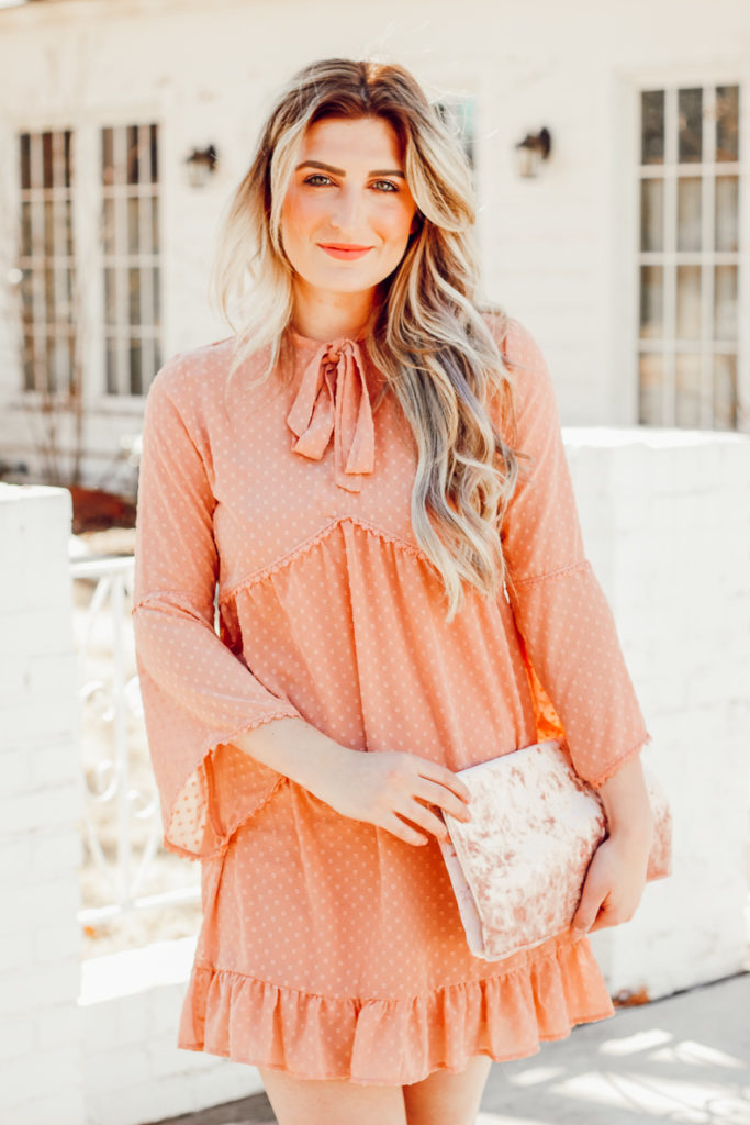 Frilly Valentine's Outfit | Audrey Madison Stowe a fashion and lifestyle college blogger - Frilly Valentines Outfit by popular Texas fashion blogger Audrey Madison Stowe