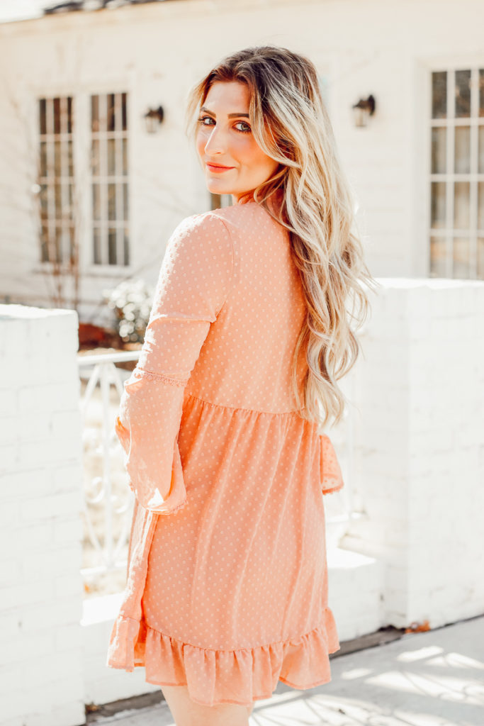 Frilly Valentine's Outfit | Audrey Madison Stowe a fashion and lifestyle college blogger - Frilly Valentines Outfit by popular Texas fashion blogger Audrey Madison Stowe