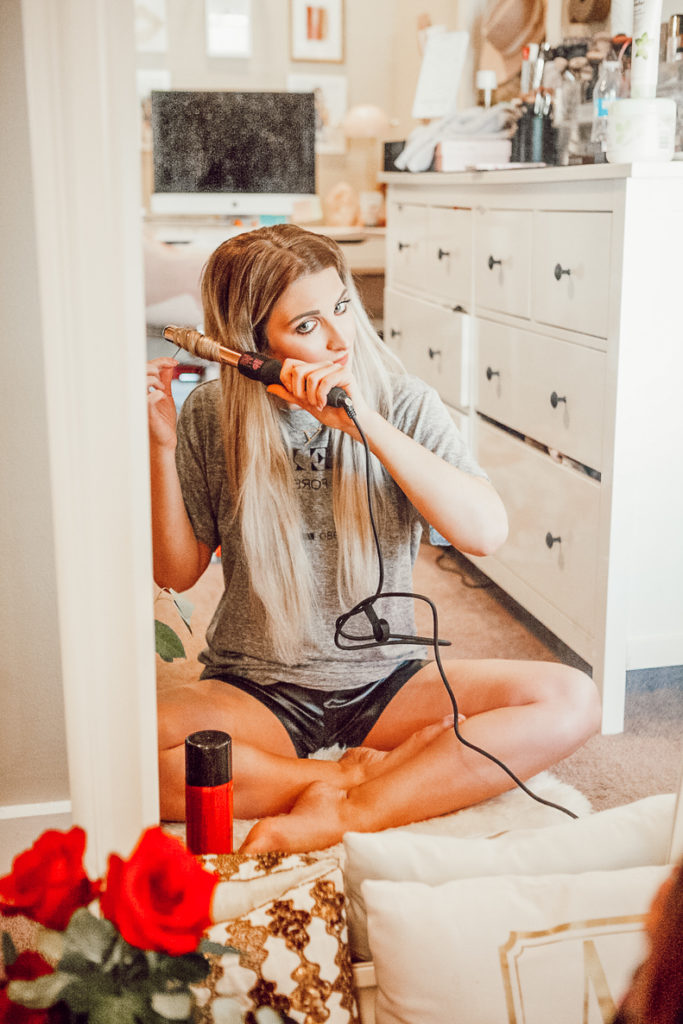 Bouncy Spring Curls For Spring With Bombay Hair | Hair Tutorial Inspo | Audrey Madison Stowe a Fashion and Lifestyle Blogger - Bouncy Curls For Spring With Bombay Hair by popular Texas style blogger Audrey Madison Stowe