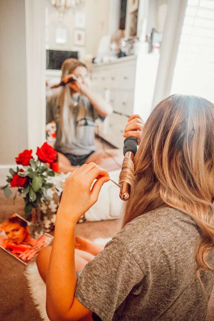 Bouncy Spring Curls For Spring With Bombay Hair | Hair Tutorial Inspo | Audrey Madison Stowe a Fashion and Lifestyle Blogger - Bouncy Curls For Spring With Bombay Hair by popular Texas style blogger Audrey Madison Stowe