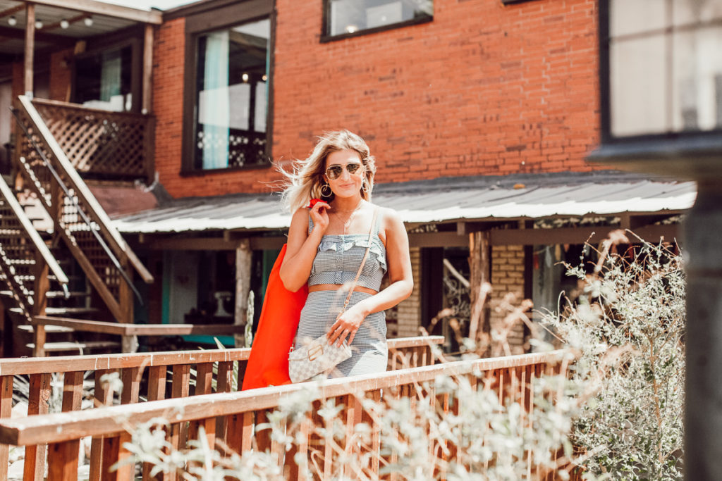 TC Ellis two piece top | 5 Work Wardrobe Staples for Post Grad Life | Audrey Madison Stowe a fashion and lifestyle blogger