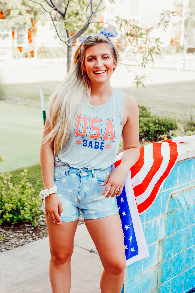 4th Of July Outfit Inspiration | Audrey Madison Stowe a fashion and lifestyle blogger - 4th Of July Outfit Inspiration | From The Pool to A Cookout featured by popular Texas fashion blogger, Audrey Madison Stowe