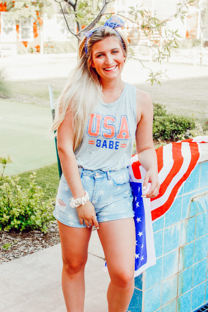 4th Of July Outfit Inspiration | Audrey Madison Stowe a fashion and lifestyle blogger - 4th Of July Outfit Inspiration | From The Pool to A Cookout featured by popular Texas fashion blogger, Audrey Madison Stowe