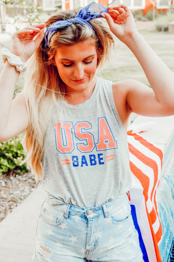 4th Of July Outfit Inspiration | Audrey Madison Stowe a fashion and lifestyle blogger - 4th Of July Outfit Inspiration | From The Pool to A Cookout featured by popular Texas fashion blogger, Audrey Madison Stowe