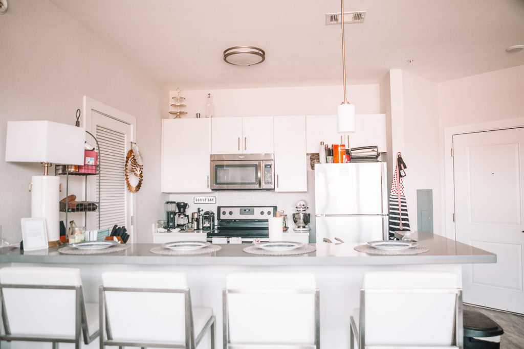 Apartment Living Room Reveal | Welcome To Our Crib | Home Tour featured by popular Texas life and style blogger Audrey Madison Stowe