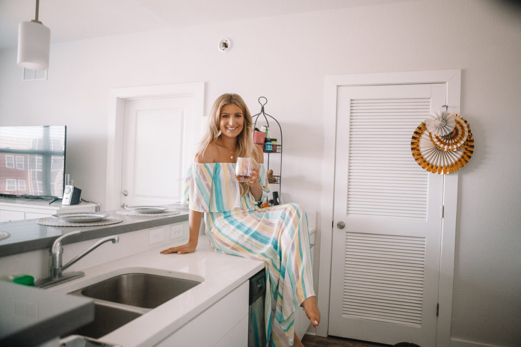 Apartment Living Room Reveal | Welcome To Our Crib | Home Tour featured by popular Texas life and style blogger Audrey Madison Stowe