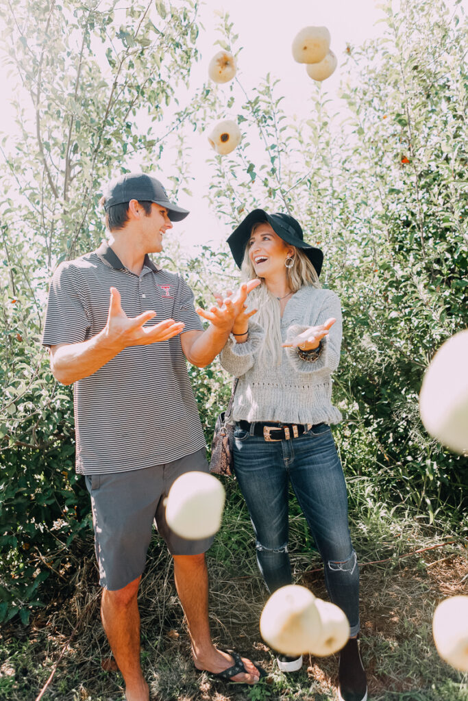 Apple Orchards With Steve Madden Outfit | #GenSteve| Family Day | featured by popular Texas fashion blogger Audrey Madison Stowe