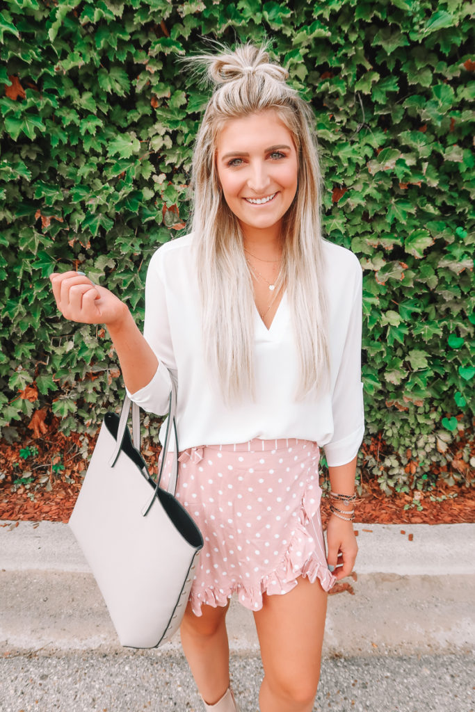 White Tunic Styled 3 Ways | Audrey Madison Stowe a fashion and lifestyle blogger