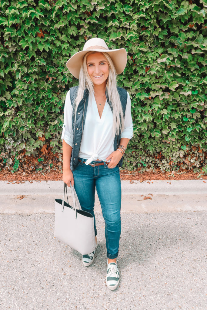 White Tunic Styled 3 Ways | Audrey Madison Stowe a fashion and lifestyle blogger