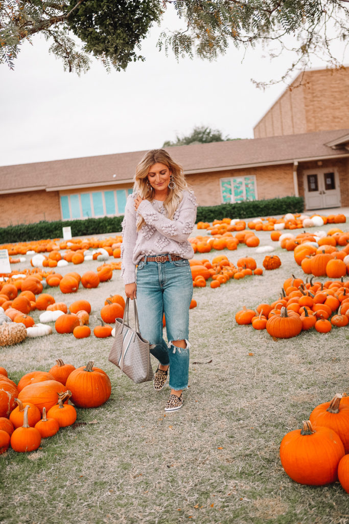 10 Cozy Fall Sweaters To Add To Your Wardrobe | Audrey Madison Stowe a fashion and lifestyle blogger | Pumpkin Patch and cute sweater