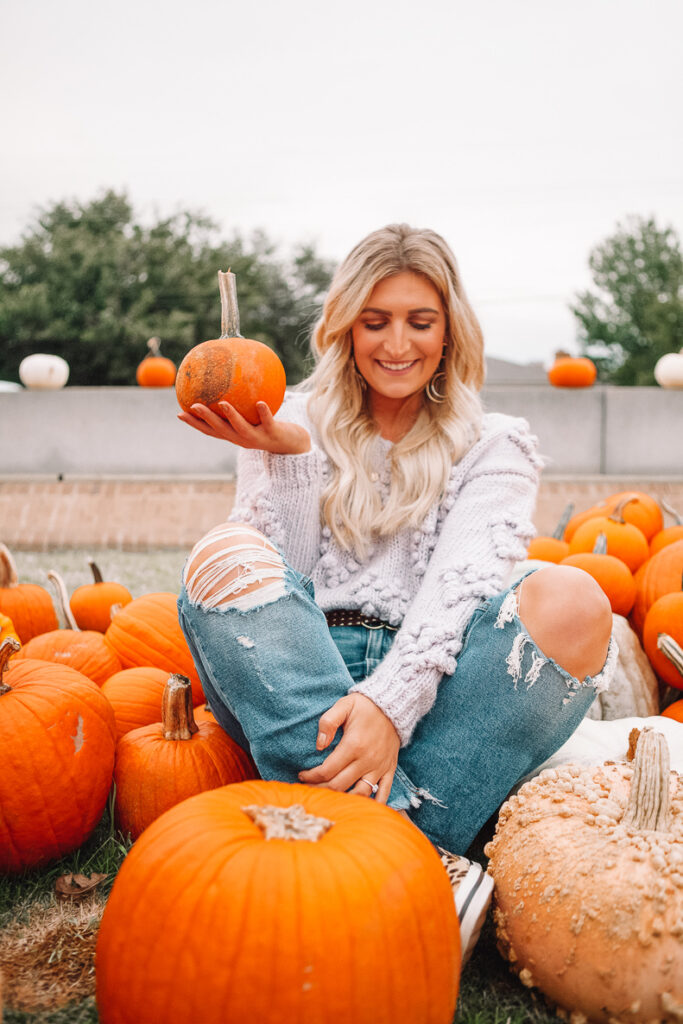 10 Cozy Fall Sweaters To Add To Your Wardrobe | Audrey Madison Stowe a fashion and lifestyle blogger | Pumpkin Patch and cute sweater