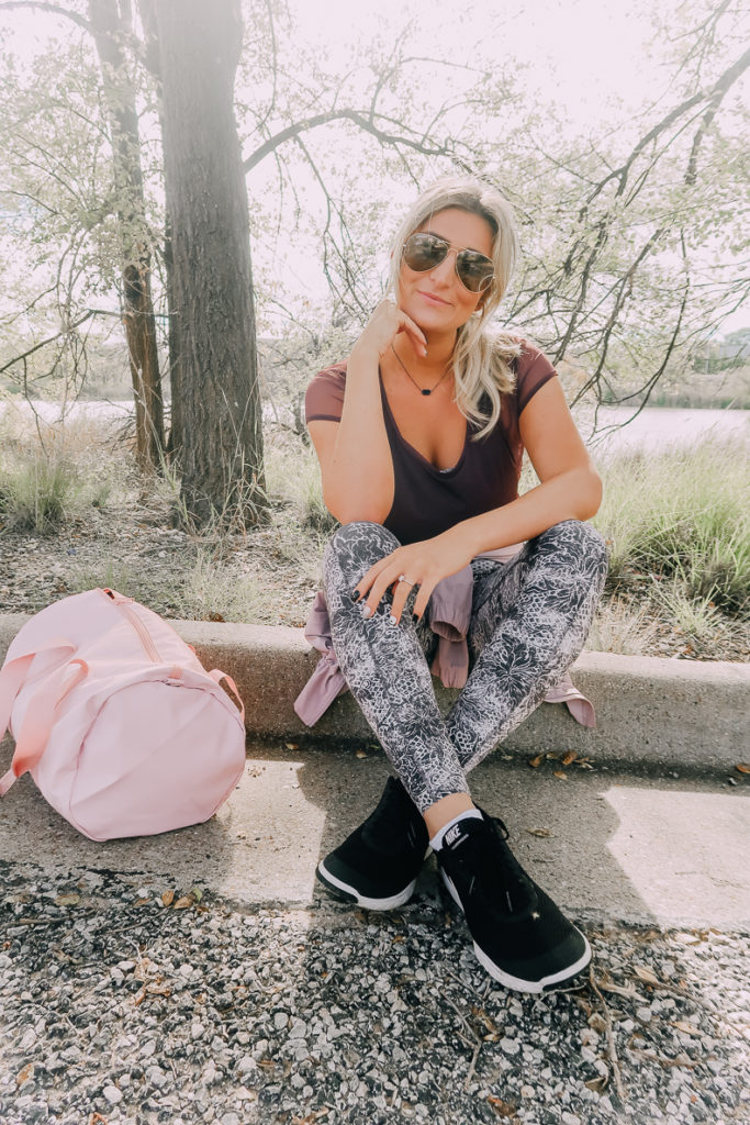 Lululemon | Workout Wear | Winter Workout | Cute Workout Wear For Cool Weather With Lululemon featured by top Texas fashion blog Audrey Madison Stowe