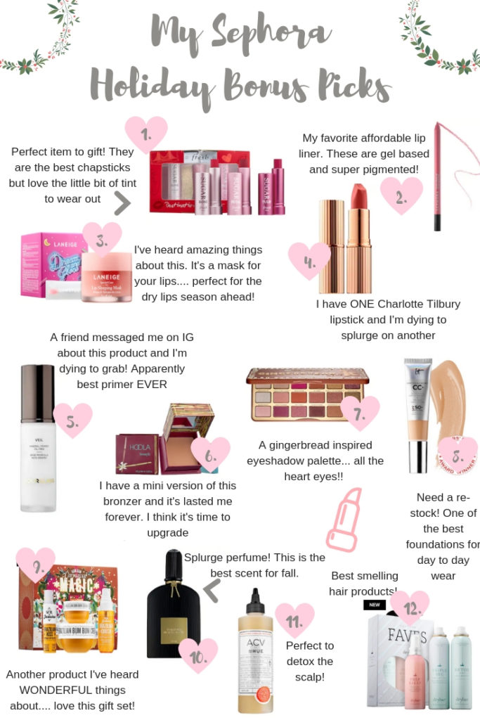 Makeup | Winter Beauty | My Sephora Favorites For The Holiday Bonus Sale featured by top Texas beauty blog Audrey Madison Stowe