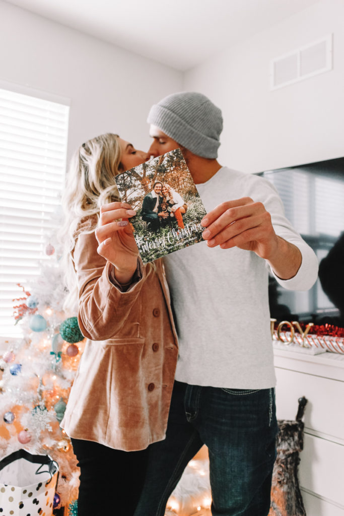 Holiday's Cards with Snapfish | Our Christmas Card | Audrey Madison Stowe a fashion and lifestyle blogger | Snapfish Christmas cards featured by top Texas life and style blogger, Audrey Madison Stowe