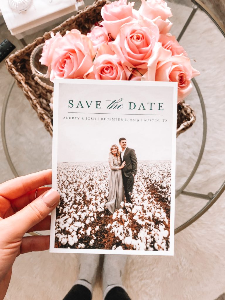 Save The Date Ideas featured by top US lifestyle blogger Audrey Madison Stowe