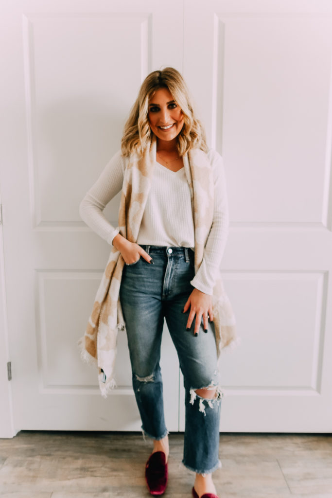 Abercrombie & Fitch | Express | Back to Basics: How To Wear A Scarf 3 Ways | featured by top Texas fashion blogger Audrey Madison Stowe