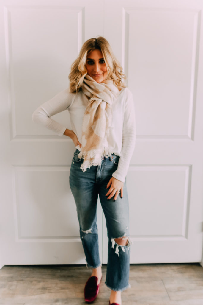 Abercrombie & Fitch | Express | Back to Basics: How To Wear A Scarf 3 Ways | featured by top Texas fashion blogger Audrey Madison Stowe