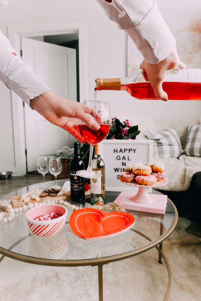 How to Throw a fun Galentine's Pajama Night In | Galentine's Day | Audrey Madison stowe a fashion and lifestyle blogger