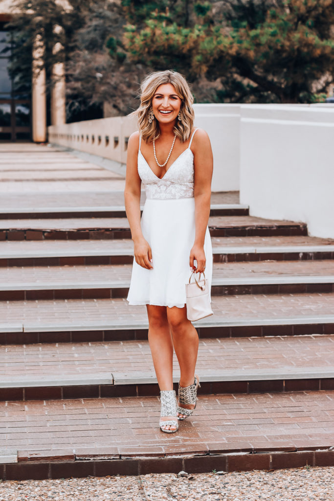 What to Wear For Your Engagement Party | Wedding Wednesday | David's Bridal Collab | Audrey Madison stowe a fashion and lifestyle blogger