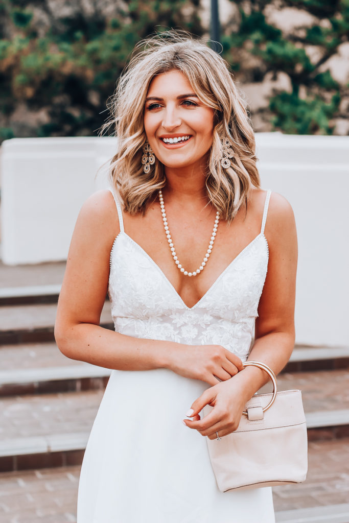 What to Wear For Your Engagement Party | Wedding Wednesday | David's Bridal Collab | Audrey Madison stowe a fashion and lifestyle blogger