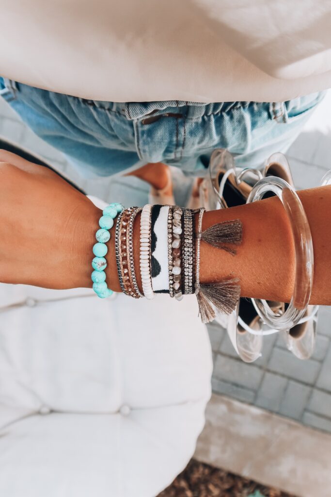 Spring 2019 Bracelets | My Arm Stack | Audrey Madison Stowe a fashion and lifestyle blogger