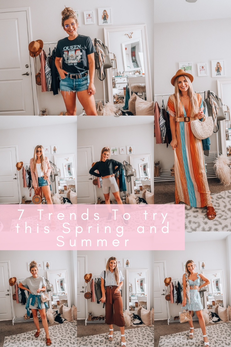 7 Trendy Looks To Try this Spring and Summer | A lookbook | Audrey Madison Stowe a fashion and lifestyle blogger