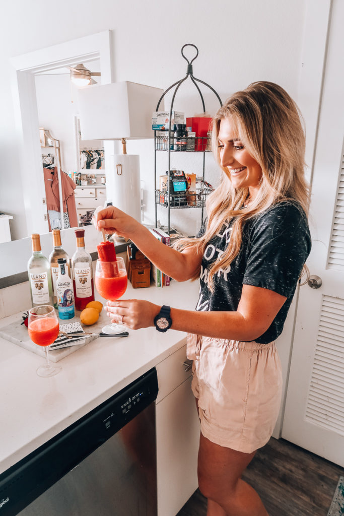 Boozy Frosè Recipe for National Wine Day | Audrey Madison Stowe a fashion and lifestyle blogger