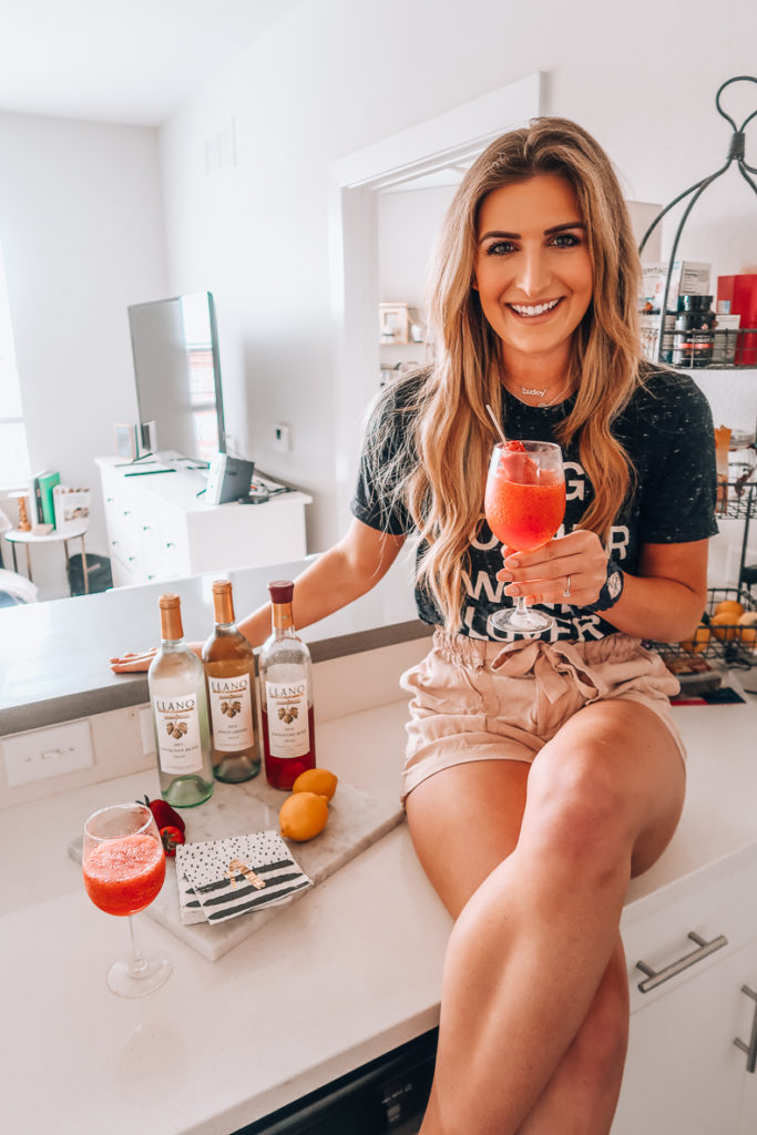 Boozy Frosè Recipe for National Wine Day | Audrey Madison Stowe a fashion and lifestyle blogger