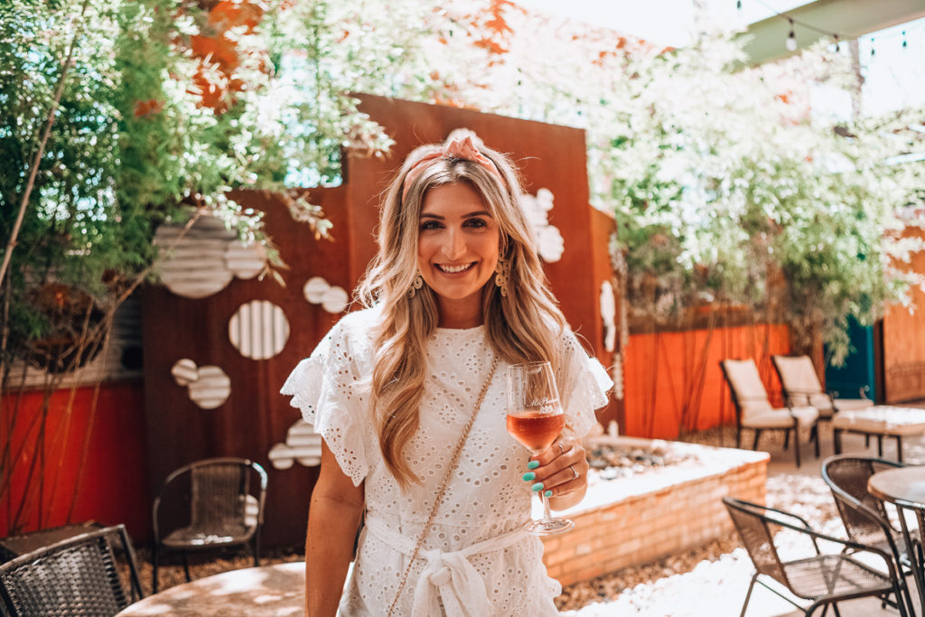 Little White Dress | Rehearsal Dress | Audrey Madison Stowe a fashion and lifestyle blogger