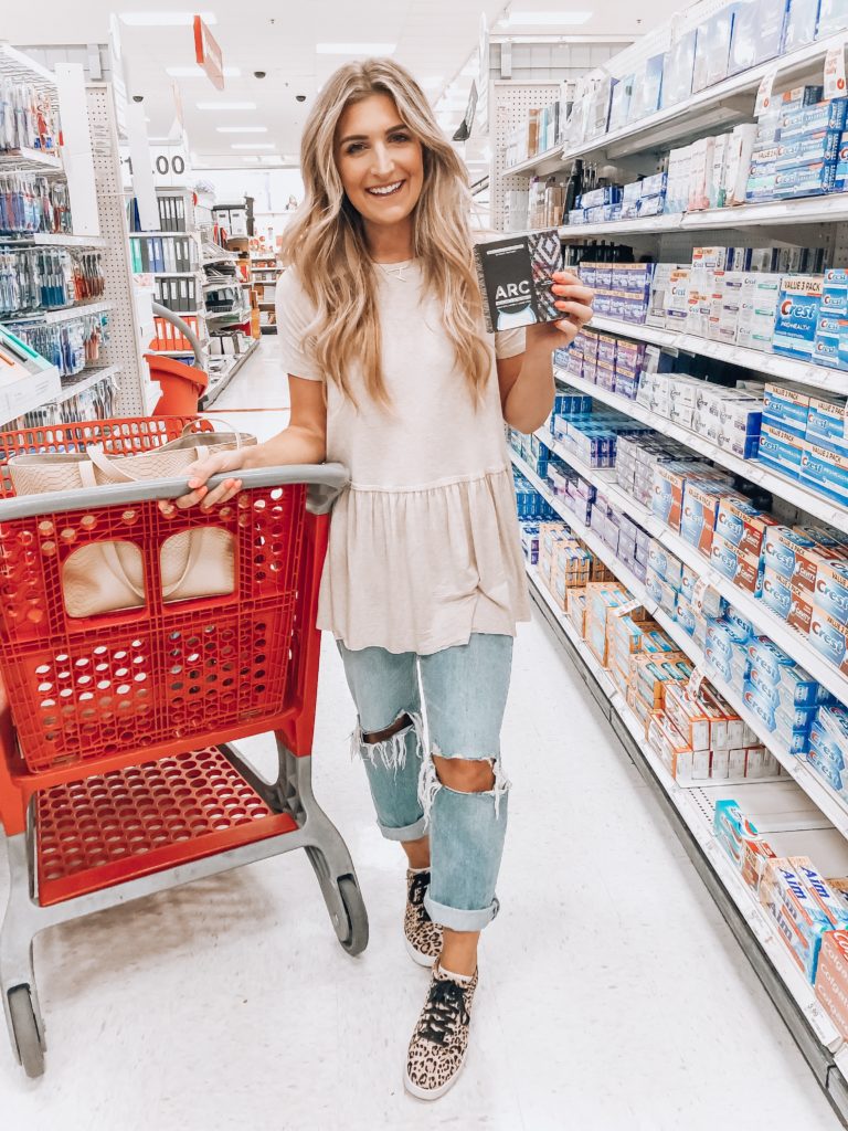 Target's Newest Teeth Whitening Device | ARC Teeth Whitening | Audrey Madison Stowe a fashion and lifestyle blogger