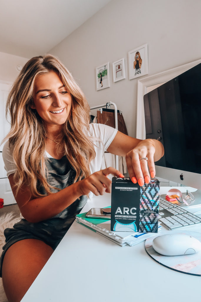 Target's Newest Teeth Whitening Device | ARC Teeth Whitening | Audrey Madison Stowe a fashion and lifestyle blogger