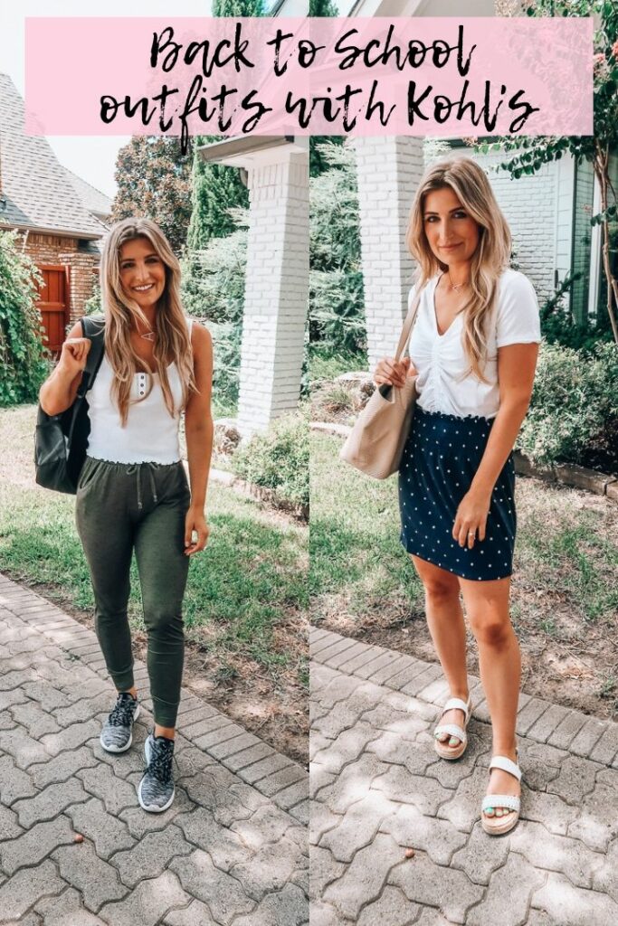 Back To School With Kohl's | Casual outfits for college | Audrey Madison Stowe a fashion and lifestyle blogger