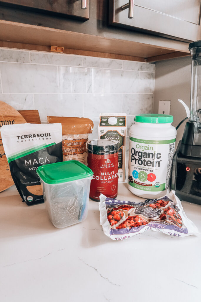 Protein Smoothie Recipe | Audrey Madison Stowe a fashion and lifestyle blogger