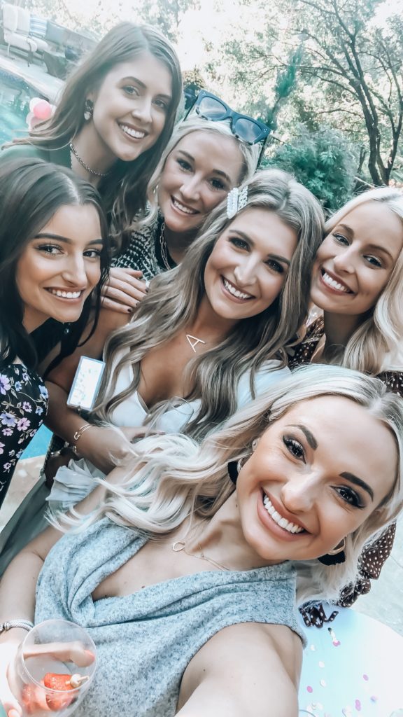 Girly Dallas Bridal Shower | Bridal Shower girls | Audrey Madison Stowe a fashion and lifestyle blogger