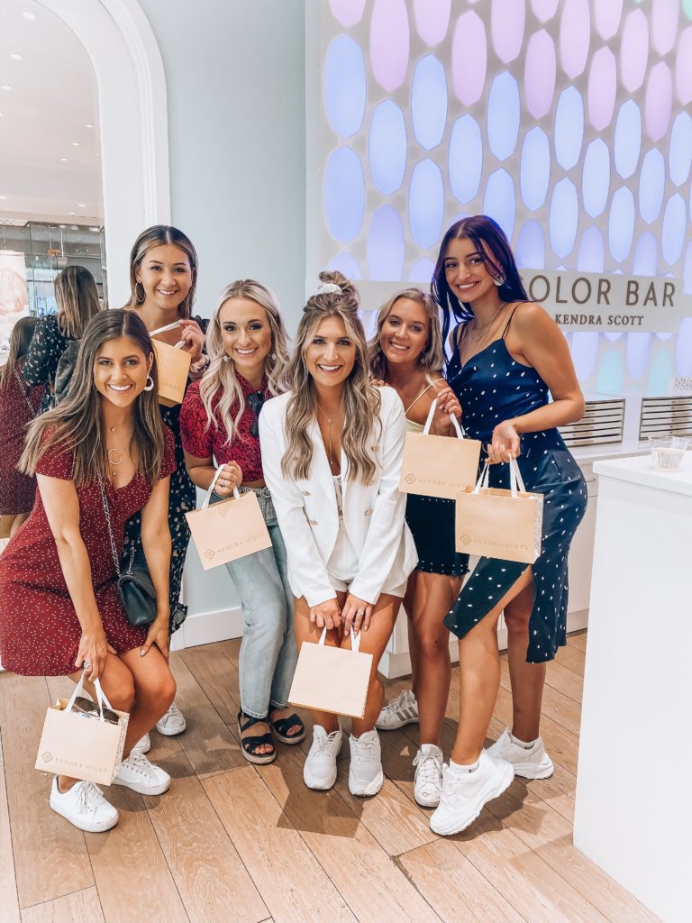 Kendra Scott Color Bar Party For Bachelorette