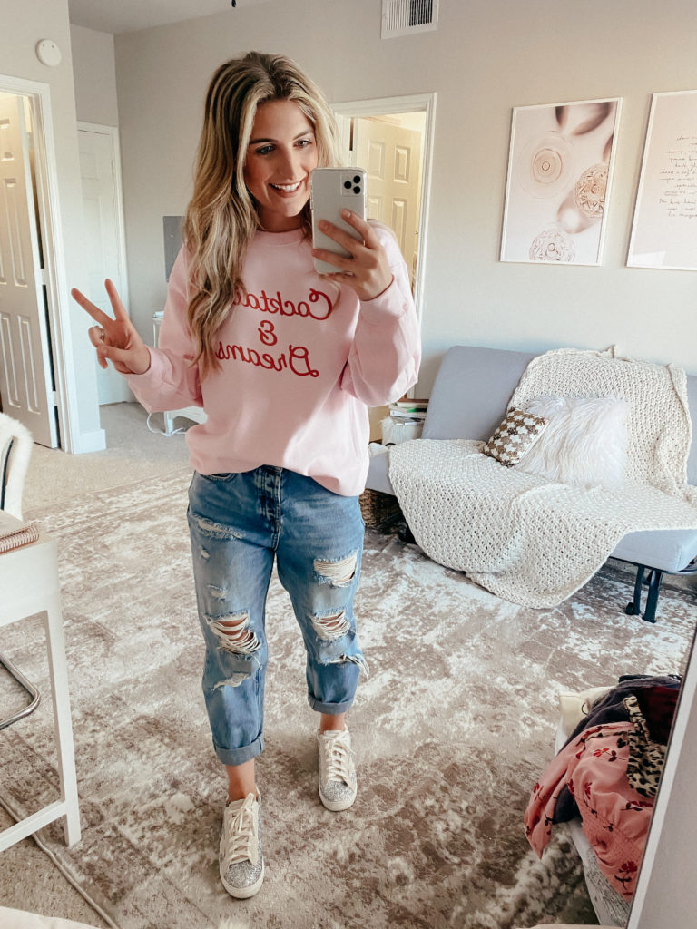 Valentine's Day Outfits To Wear | A fashion Try-on | Audrey Madison Stowe a fashion and lifestyle blogger