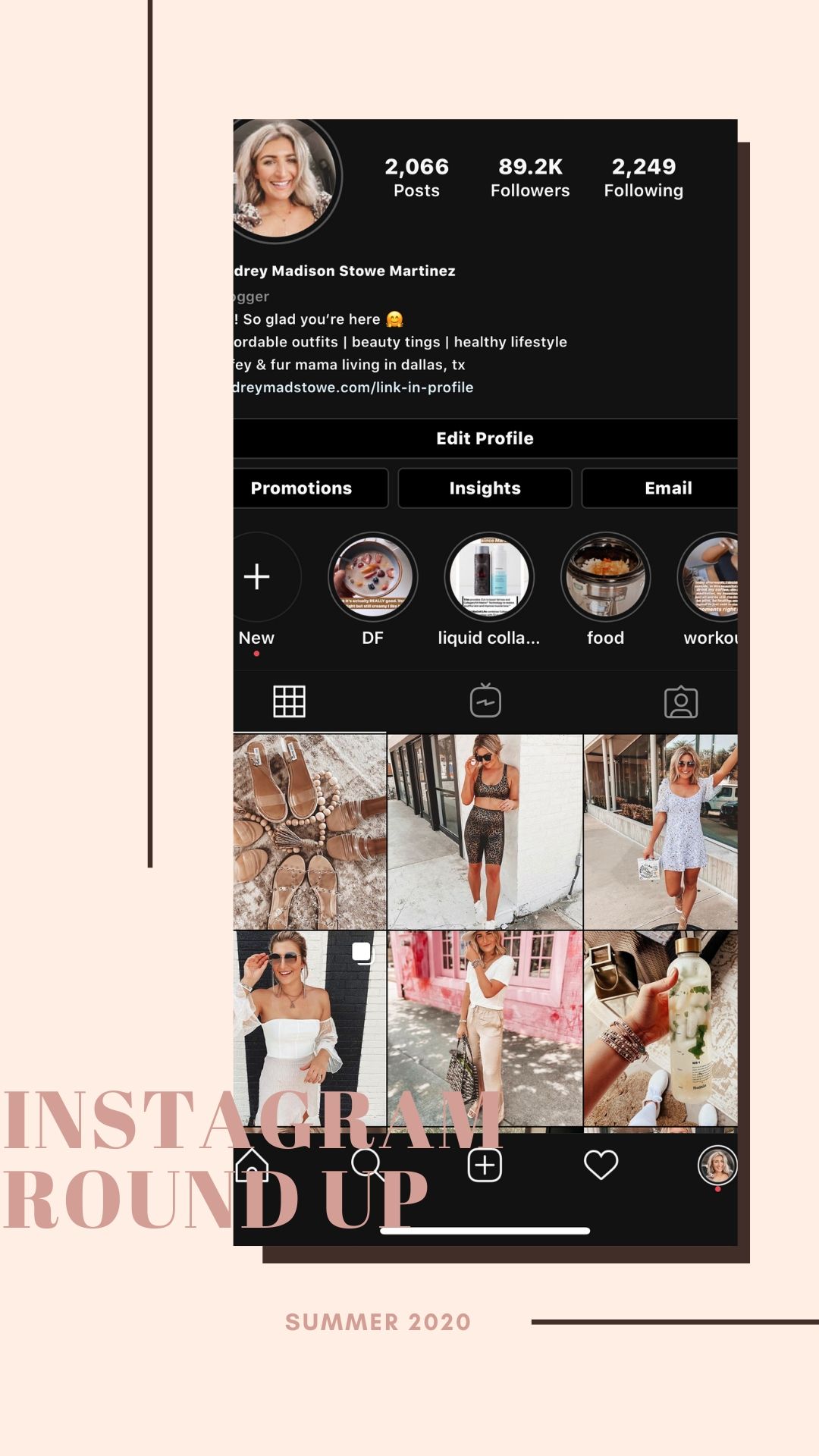 Instagram Roundup Summer 2020 | Audrey Madison Stowe a fashion and lifestyle blogger