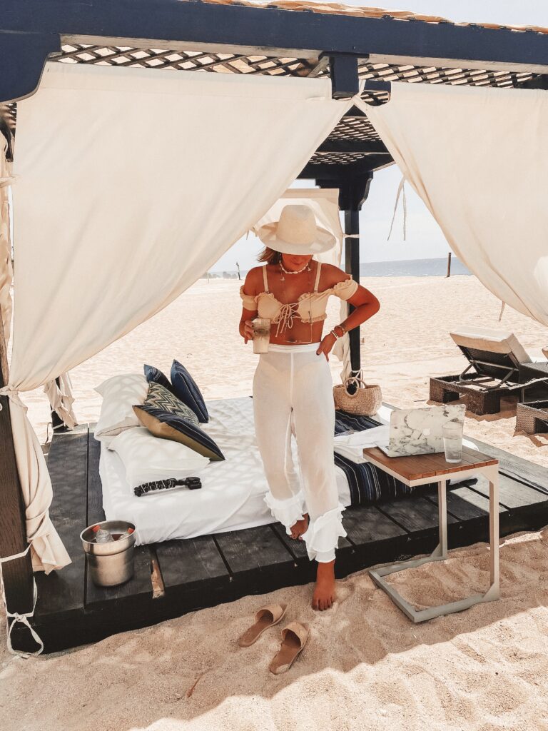 Cabana Style in Cabo San Lucas | Mexico All Inclusive Resort | Audrey Madison Stowe a fashion and lifestyle blogger