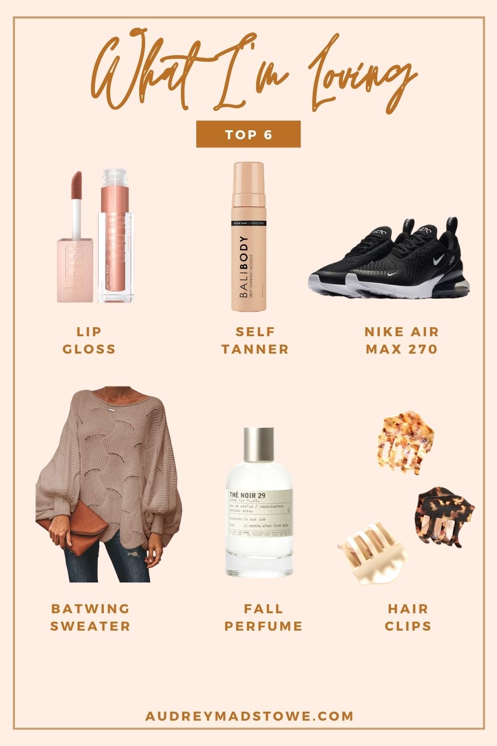 What I'm Loving Lately | Items for Fall | Audrey Madison Stowe